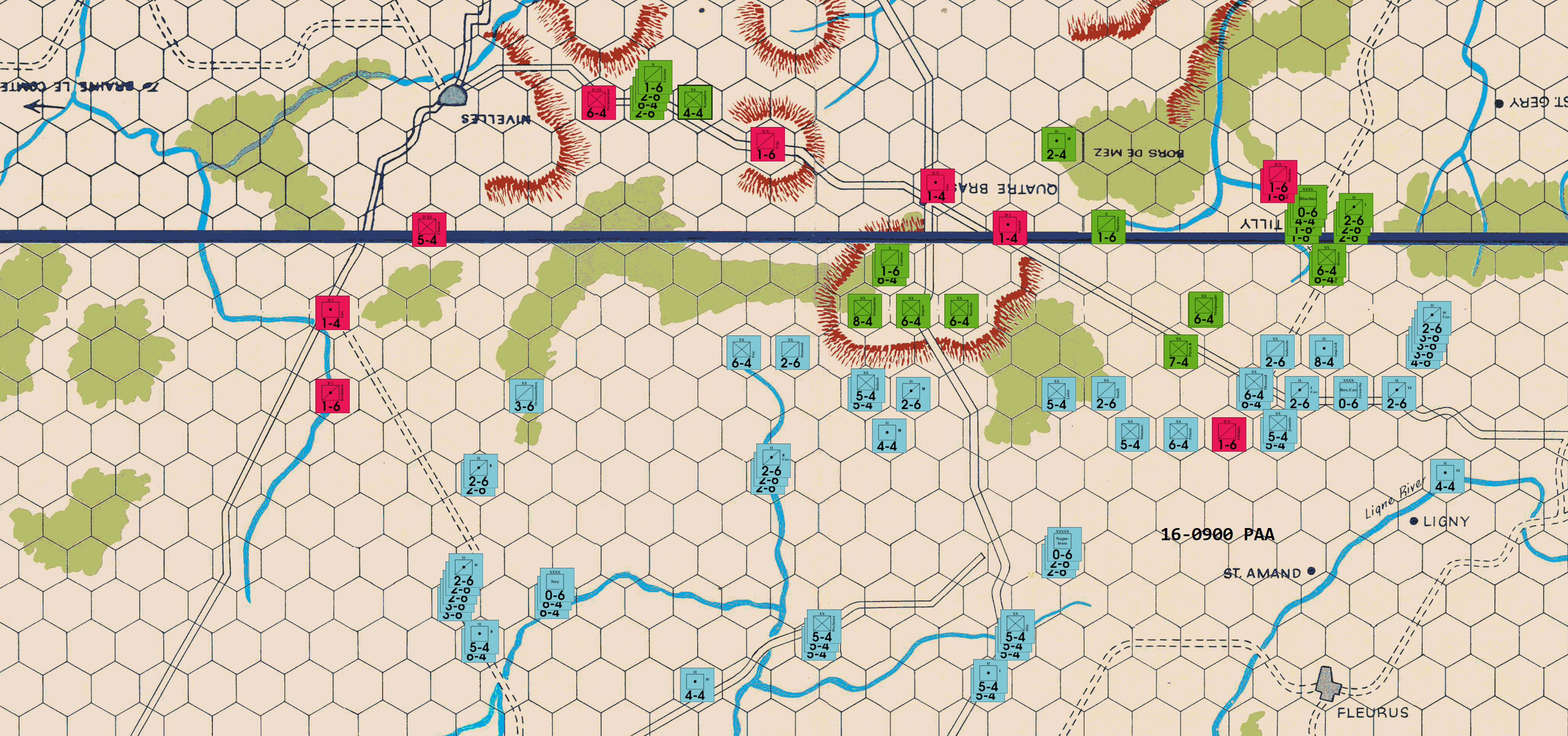 June 16 0900 French