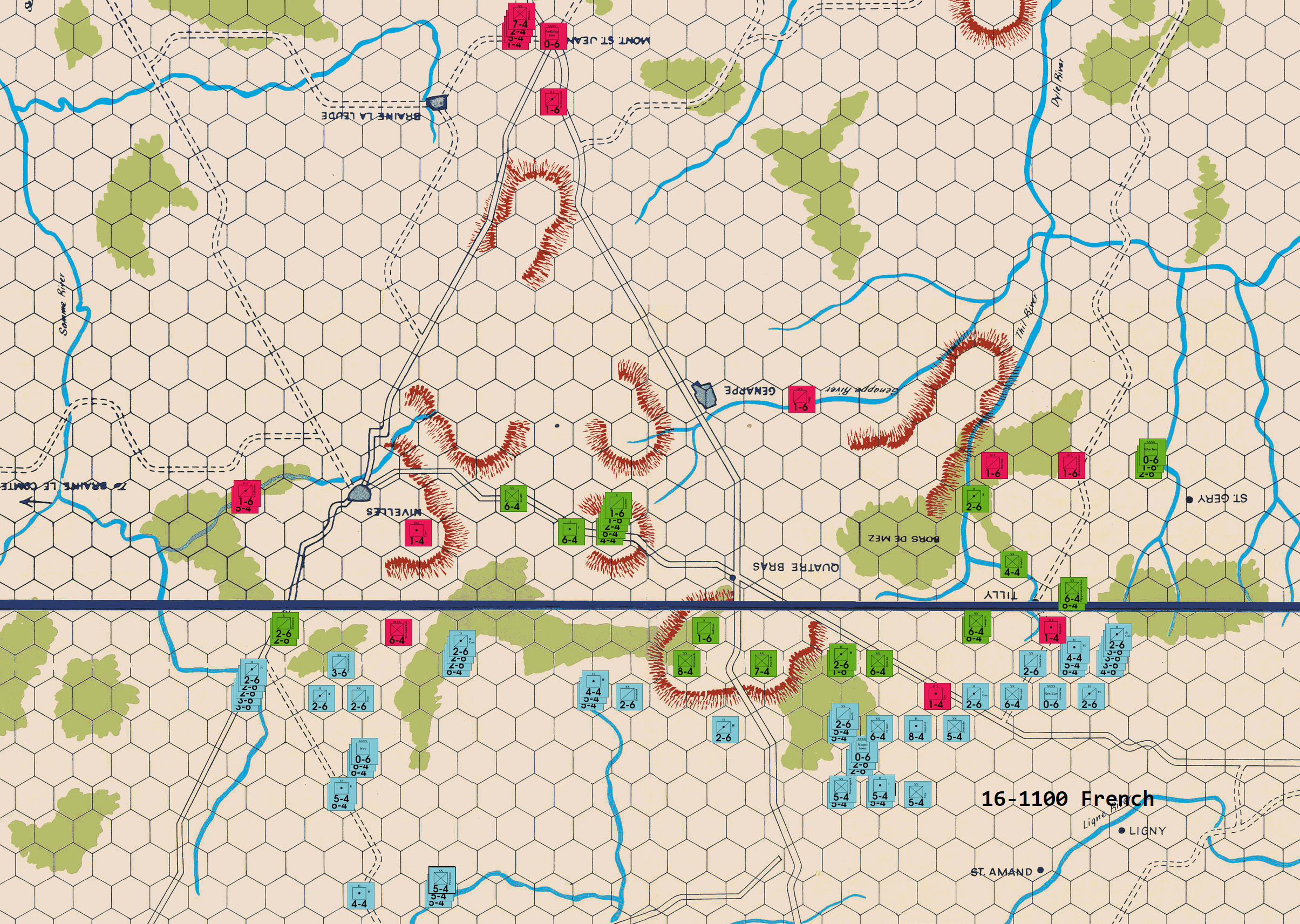 June 16 1100 French