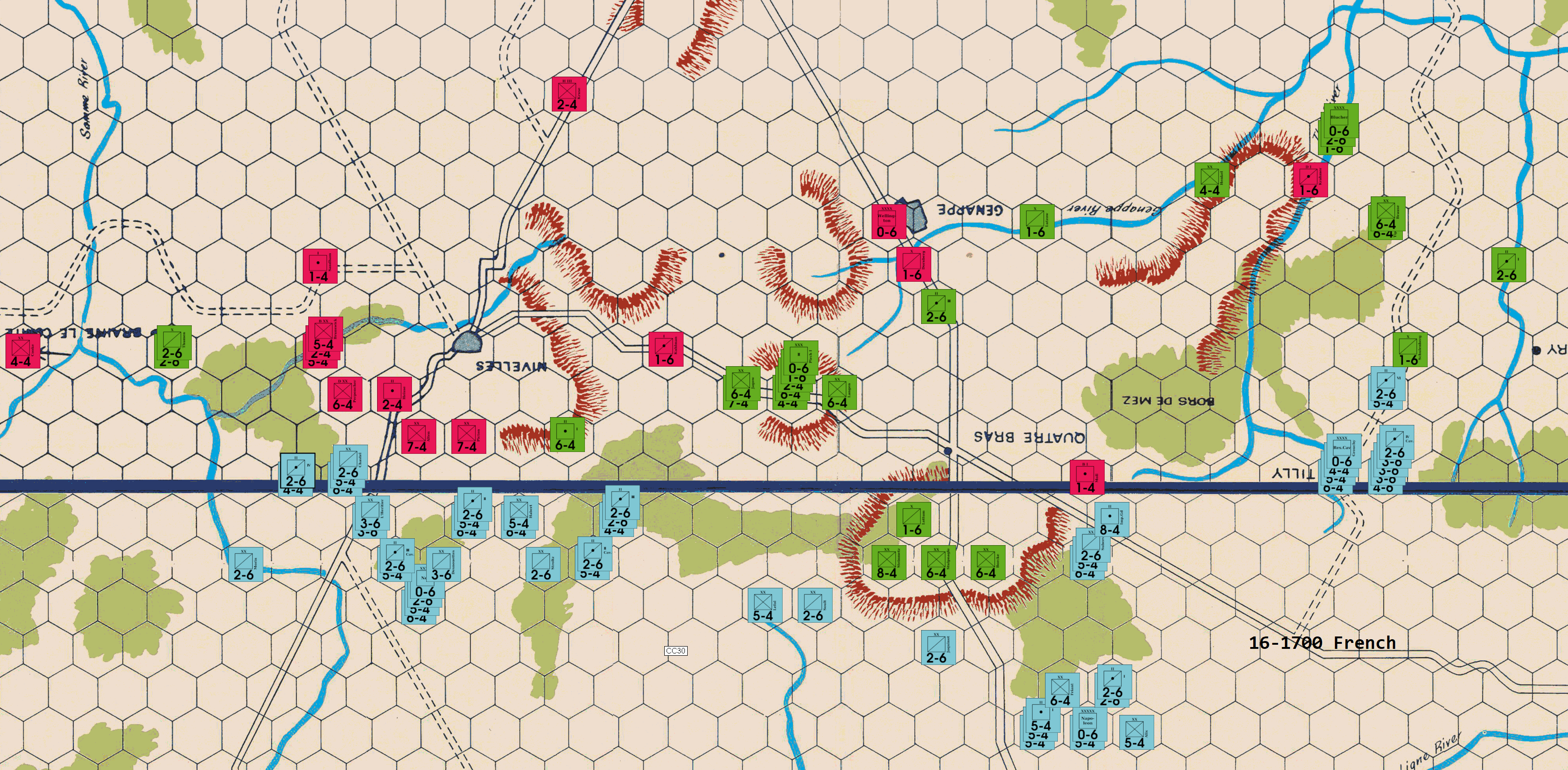 June 16 1700 French Turn