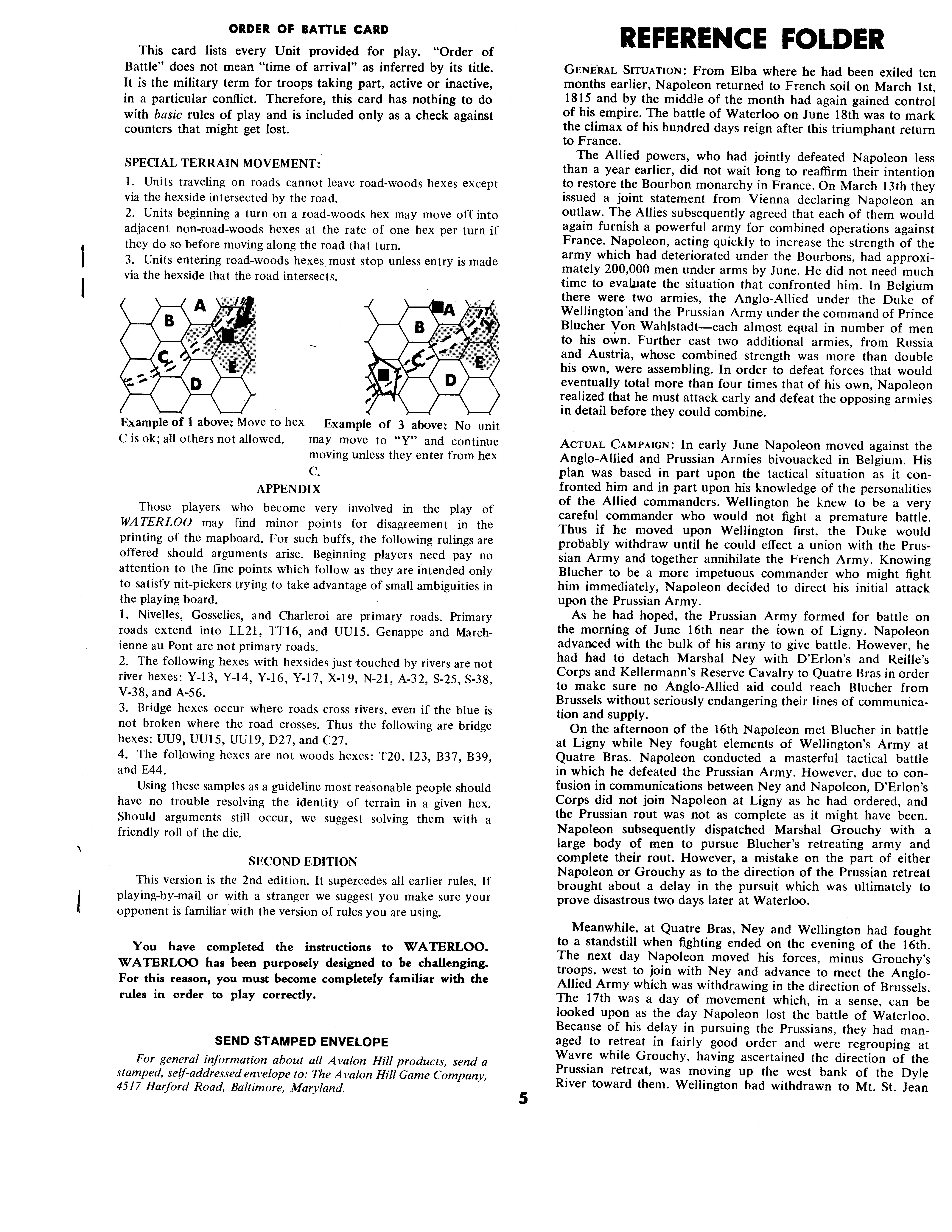 Waterloo Rules Page 5